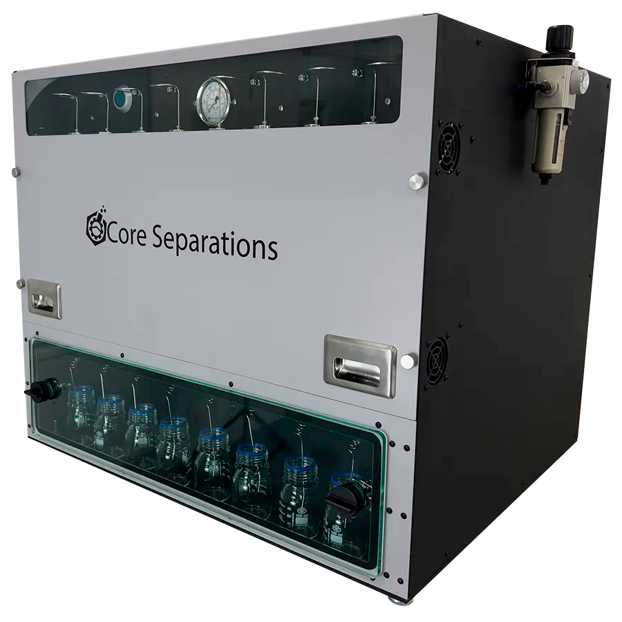 Core Separations ESS, ekstrakcja system wielostanowiskowy, wielostanowiskowa ekstrakcja nadkrytycznym CO2